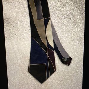 Oleg Cassini Men’s OS Geometric Tie